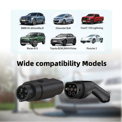Adapter ładowarki typu 2 do J1772 EV 16A / 32A Złącze do ładowania pojazdów elektrycznych