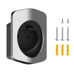 EV-laturiteline tyypin 2 laturille, joka on valmistettu kestävästä materiaalista Sähköauton seinäkiinnityspistoke Latauskaapelin pidike Järjestäjä kaikkiin sääolosuhteisiin Sähköajoneuvojen latausaseman tarvikkeet