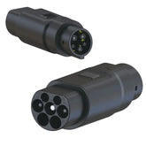 Tyyppi 2 J1772 EV-laturisovittimeen 16A / 32A sähköajoneuvon latausliitin