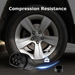 Coolladen Type2 EV-ladeforlengelseskabel for 3,5 kW 7 kW 11 kW 22 kW 7 m kabel med veske