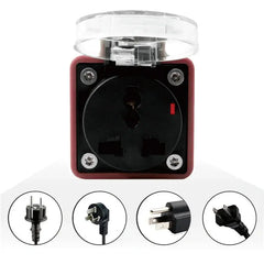 Julkinen latausaseman tyypin 2 purkaussovitin Schukolle ja yleispistokkeelle, 16 A EU-pistoke IEC 62196-2, sähköajoneuvoadapteri autojen, moottoripyörien ja skootterien lataamiseen