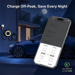 Coolladen Wallbox 11kW App Control & RFID, Type 2 to CEE 16A 3-Phase EV Charger, Advanced AC+DC Leakage Protection (RCD Type B)