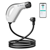 Przenośna ładowarka EV Type 2, kabel ładujący 3,5kW 16A, wtyczka CEE, sterowanie aplikacją, regulowany prąd, wodoodporna, przewód 5m/10m – kompatybilna z EV Model Y / 3 / S/X, ID.4, ID.5, i4