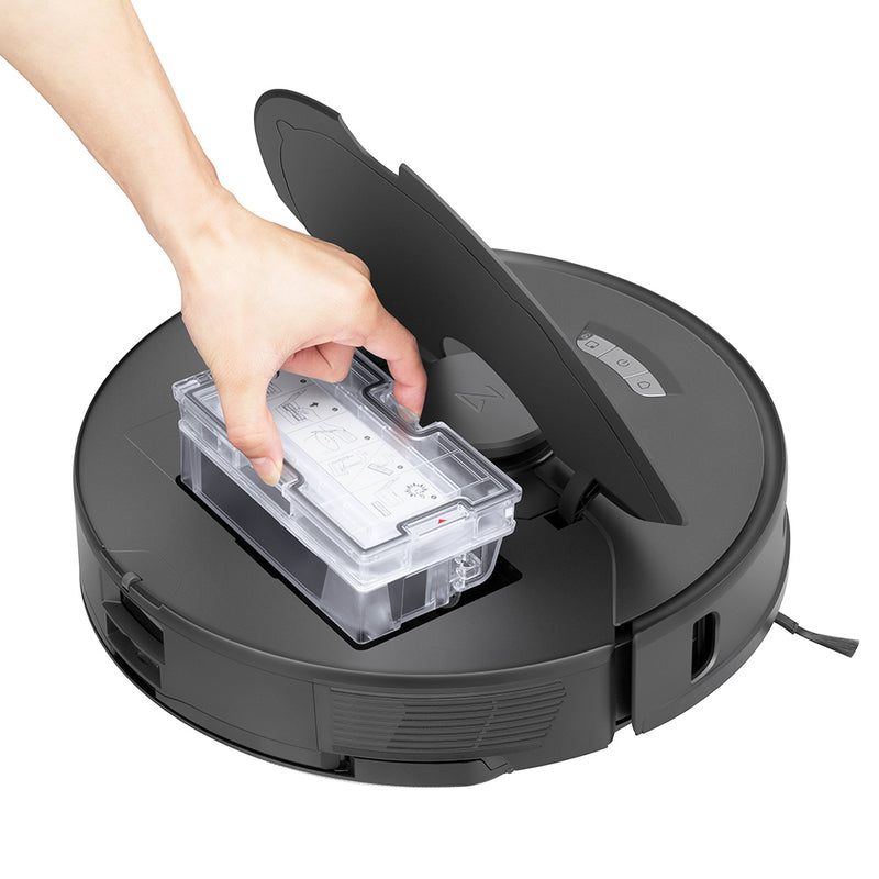 Roborock S7 Max Ultra 5500Pa Robot Vacuum Cleaner, Auto Drying, Self-Cleaning & Emptying, VibraRise Mopping & Reactive Tech Obstacle Avoidance