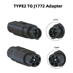 Type 2 To J1772 EV Charger Adaptor 16A / 32A Electric Vehicle Charging Connector