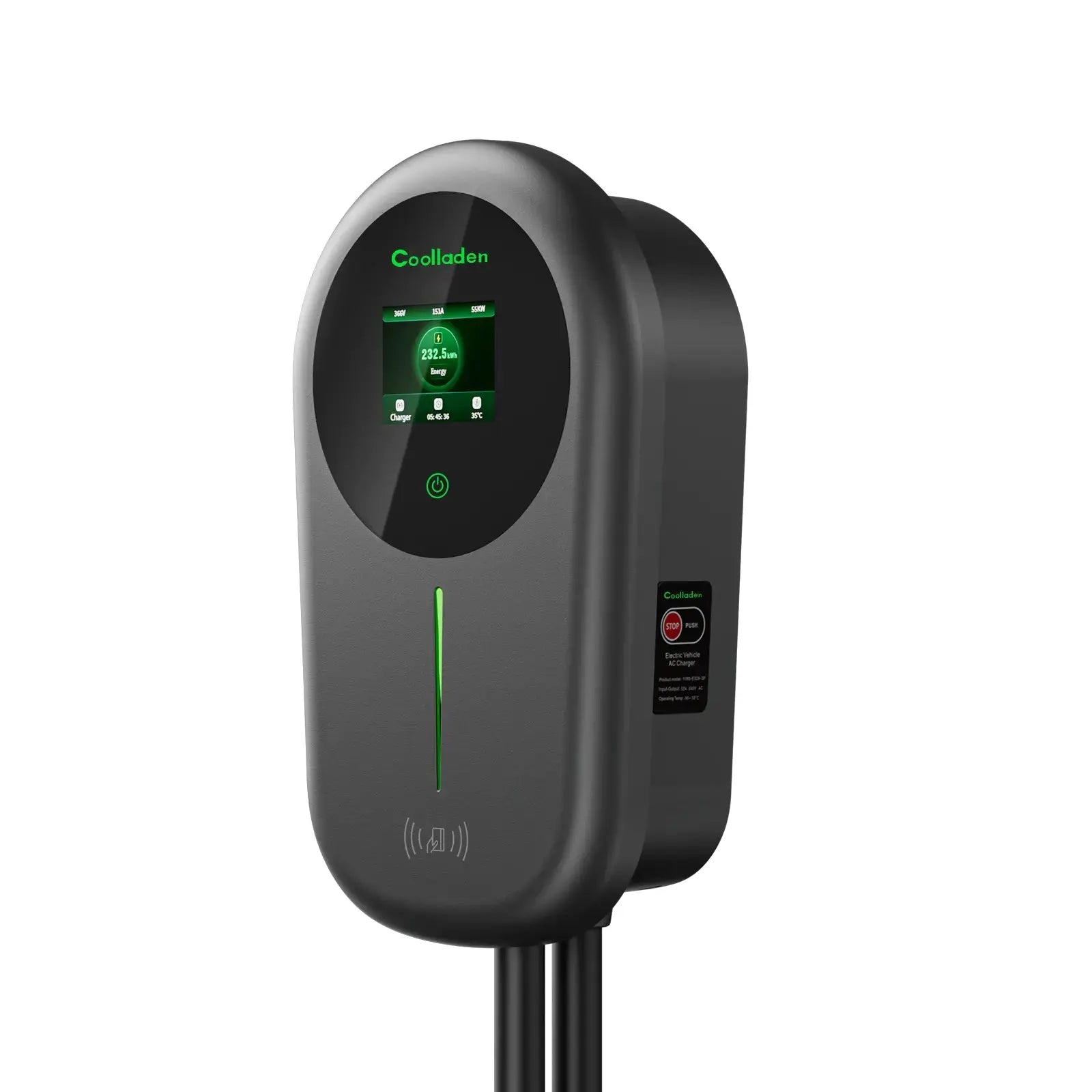 ShockFlo Typ 2 EV Ladegerät,16A 11KW 380V, TÜV-Zertifiziert Tragbare EV Ladestation Mit 3 Phasig Cee Stecker6m Ladekabel Einstellbarer Strom Und Einstellung Startzeitfuer Alle Elektrofahrzeuge ShockFlo Typ 2 EV Ladegerät,16A 11KW 380V, TÜV-Zertifiziert Tragbare EV Ladestation Mit 3 Phasig Cee Stecker6m Ladekabel Einstellbarer Strom Und Einstellung Startzeitfuer Alle Elektrofahrzeuge
