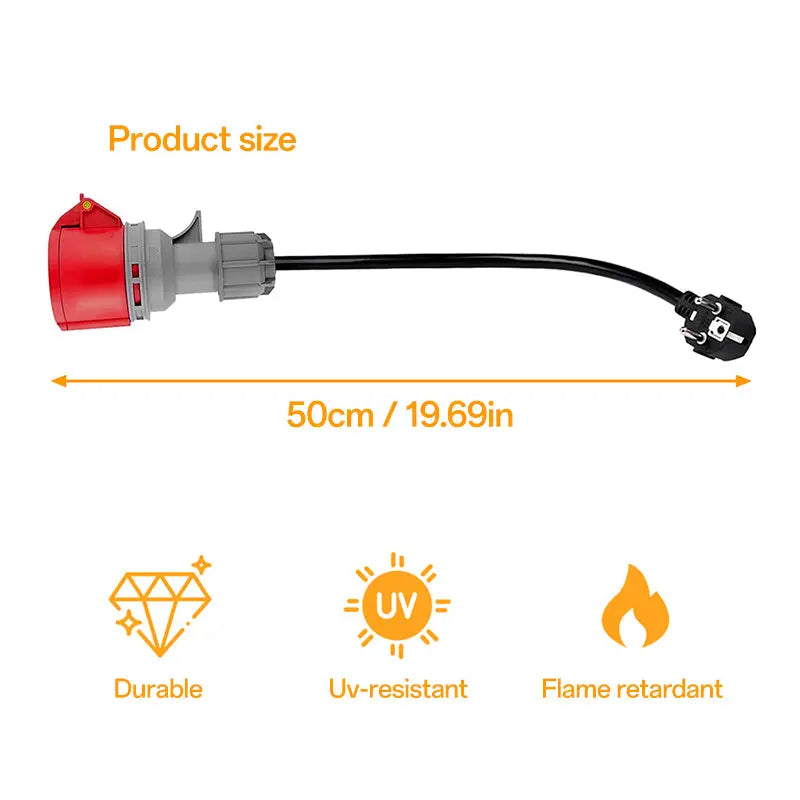 Haba Haakse stekker koppeling CEE/Schuko 16A € 7,95 Haba Haakse stekker koppeling CEE/Schuko 16A € 7,95