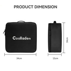 EV Portable Cable Bag Charging Cable Bag, Durable Storage Bag for All Cables & Car Accessories,Boot & Charging Cable Organiser for Type 2 and Type 1 Cable