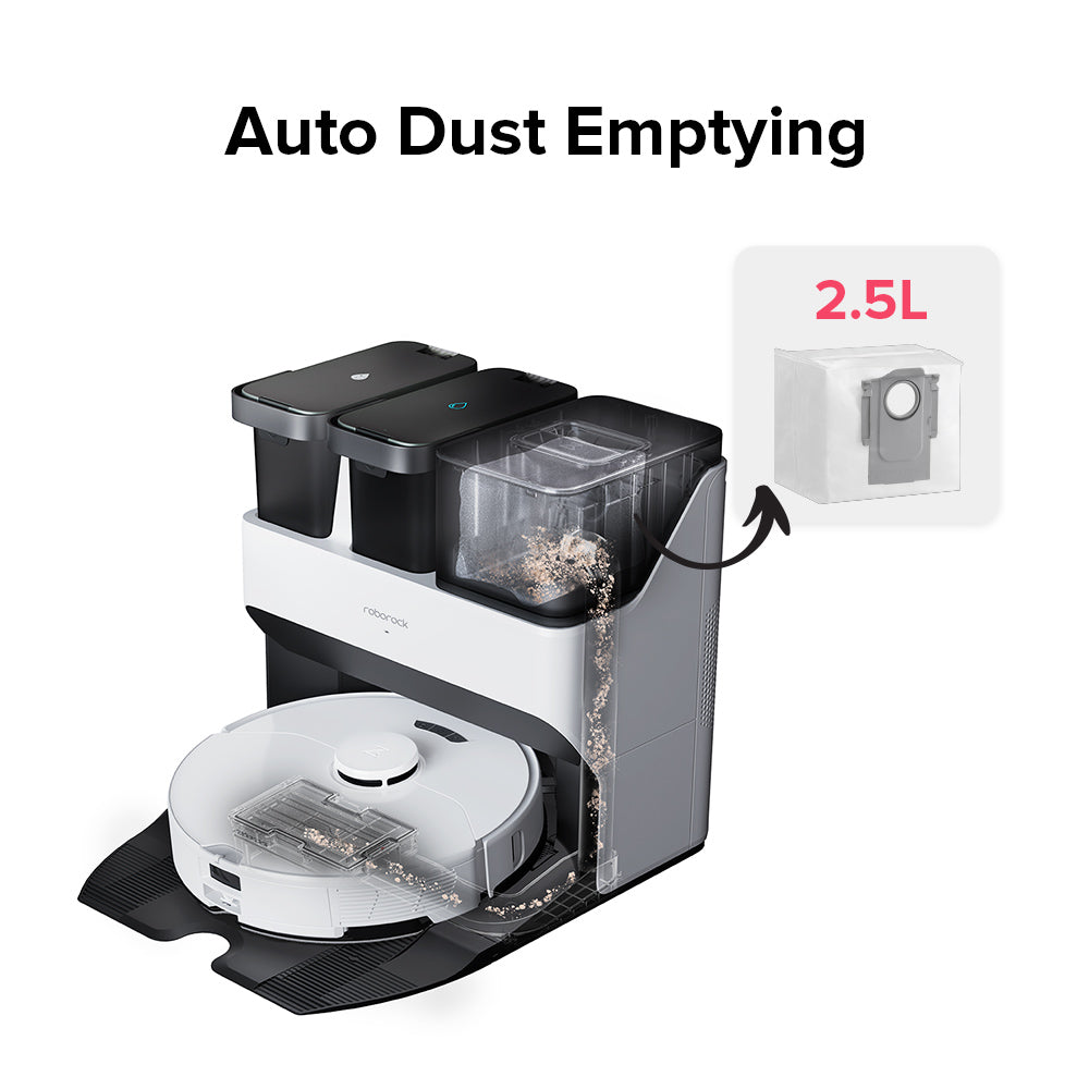 Buy roborock S7 Max Ultra Robot Vacuum Cleaner with Auto Mop Washing/Auto  Dust Emptying/Warm Air Drying/Auto Tank Refilling/Dock Self-cleaning Vacuum  Cleaner(5500 Pa Active Obstacle Avoidance) Online at desertcartIreland