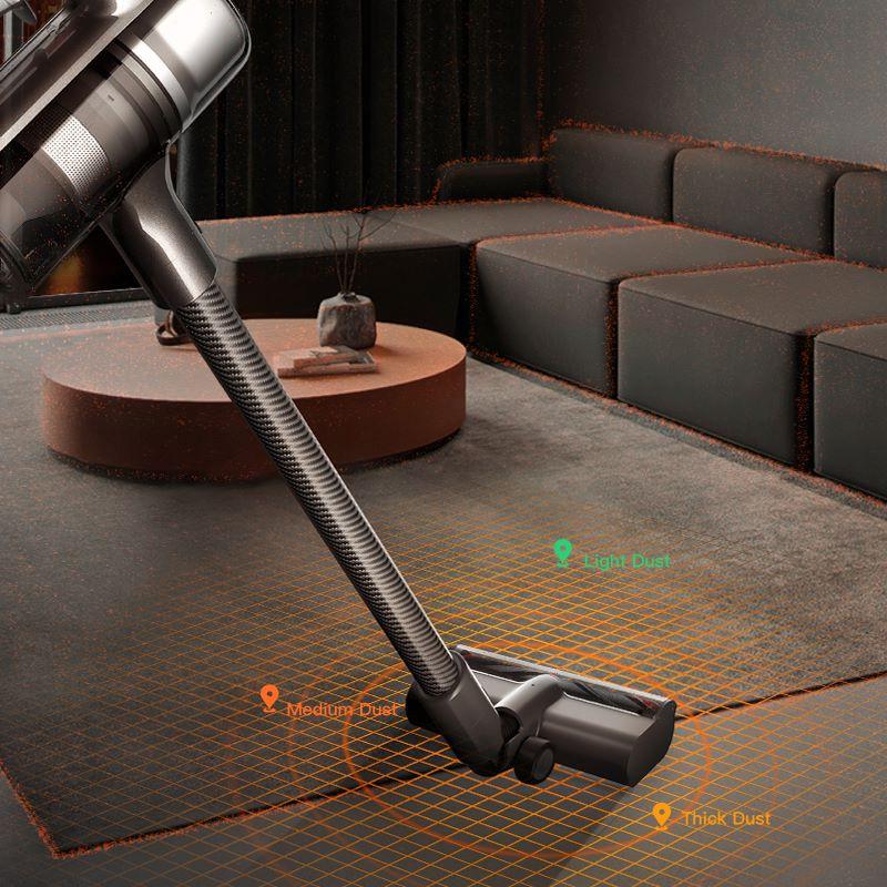 Dreame T30 Cordless Vacuum Cleaner - EU Version 190AW Powerful Suction 90mins Battery Time HD Color LCD Screen With Mi Home APP