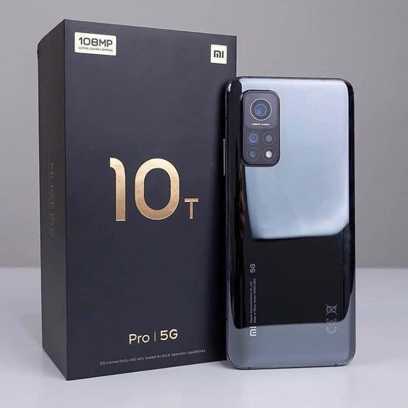 XIAOMI MI 10T PRO 5G 8GB + 256GB Smartphone-Global Version Snapdragon 865 Octa Core 144Hz 108MP Bagkamera 6.67 "Dotdisplay