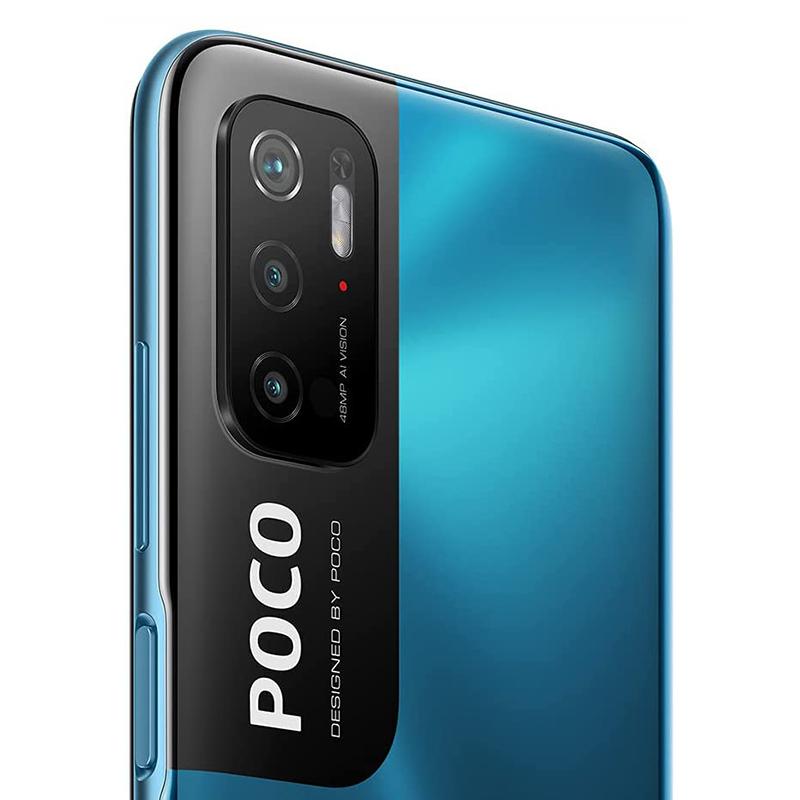 POCO M3 PRO Smartphone Dual 5G - 4GB RAM 64GB ROM - EU Version Mediatek Dimension 700, 6.5 pouces 90 Hz FHD + écran d'affichage de points, batterie 5000 mAh (type), 48 MP Ai triple caméra