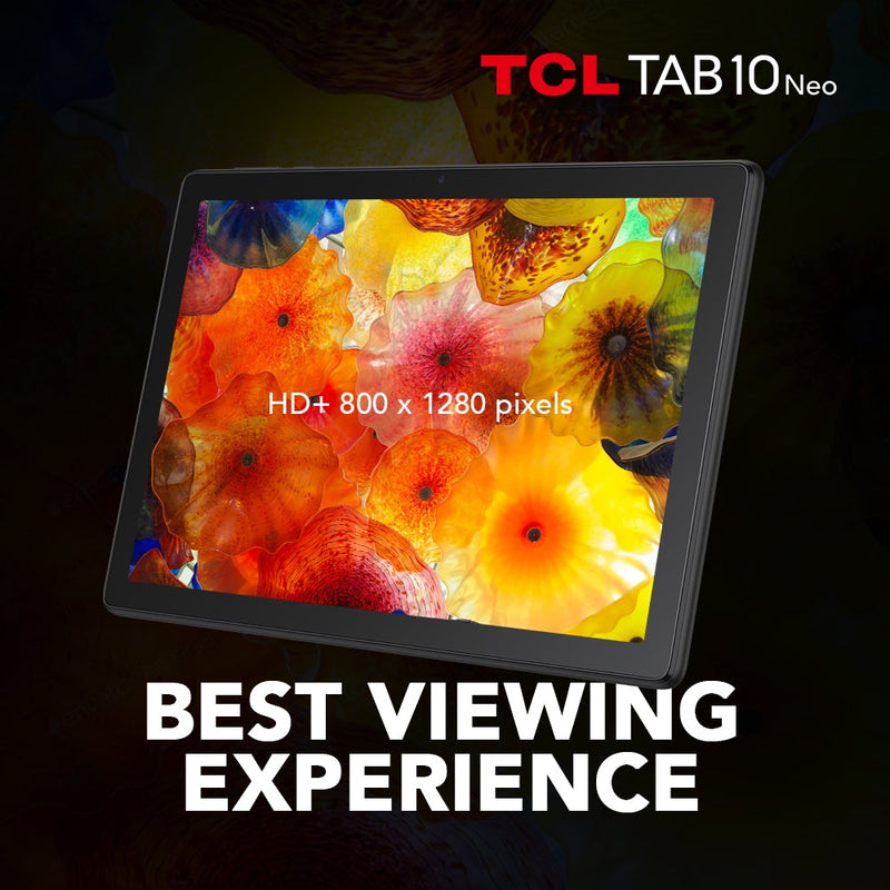 TCL Tab 10 Neo Tablet 10 "IPS Dispay Android 10 Modalità per bambini GPS 4080mah Ufficio studio 2 altoparlanti per la versione per bambini-UE