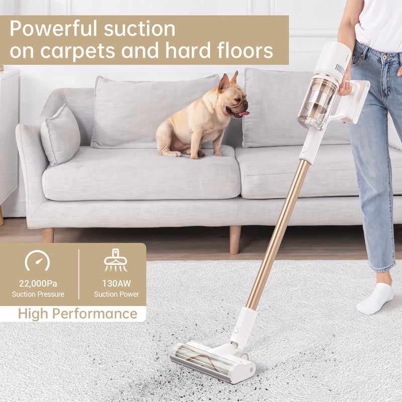 Dreame P10 Pro Handheld Wireless Vacuum Cleaner EU Version - For Home 22kPa Home Appliances LED Display Dust Collector Floor Carpet Aspirator