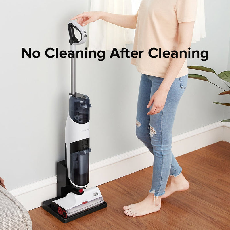 Roborock Dyad Wireless Wet and Dry Smart Vacuum Cleaner - Rechargeable All-in-One Vacuum Mop with Dual Tank Design Self-Cleaning LED Display for Hard Floors