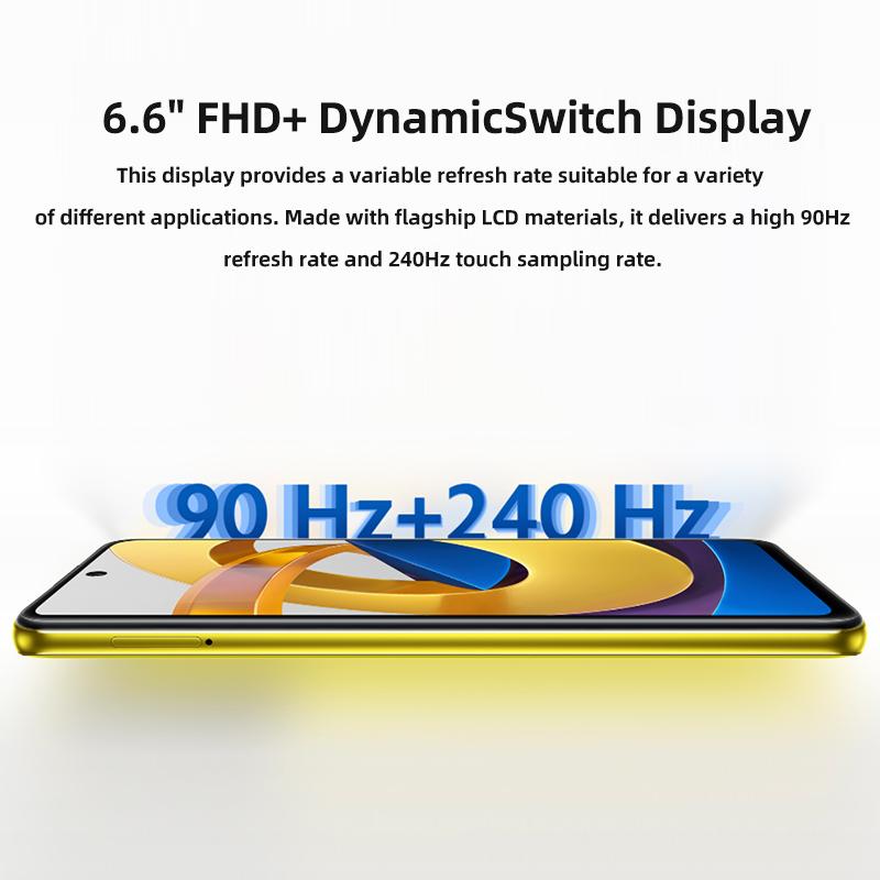 Xiaomi Poco M4 PRO 5G NFC 6GB + 128 Go 5G Smartphone Smartphone 6 "90Hz FHD + DOT DOTS 33W PRO 50MP Caméra 5000MAH -EU Version