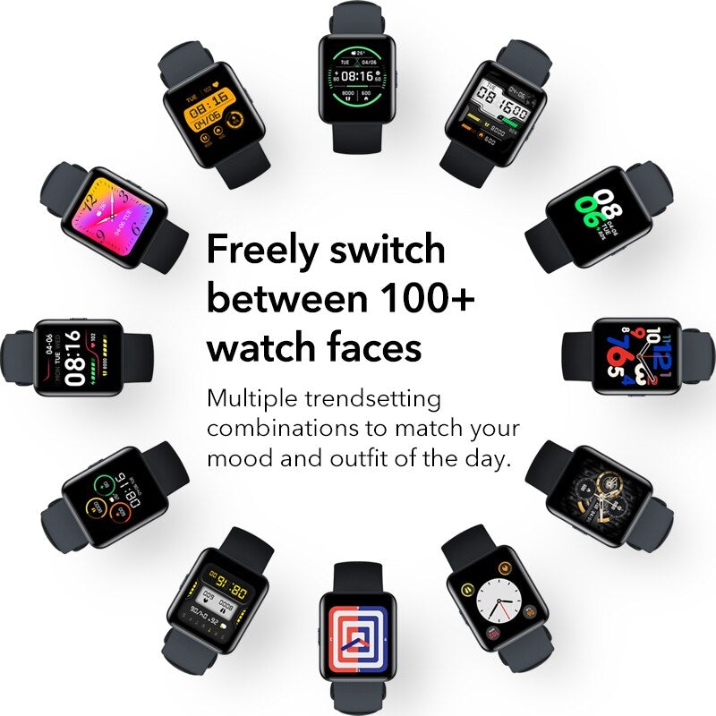 Xiaomi Redmi Watch 2 Lite - 1.55 "HD Pantalla GPS SmartWatch Sangre Oxygen Sport Pulsera-UE