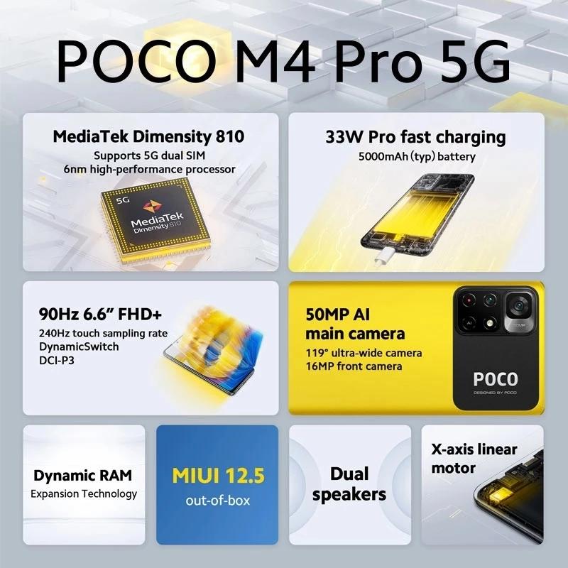 Xiaomi Poco M4 Pro 5G 64gb 4gb Ram Power Black –
