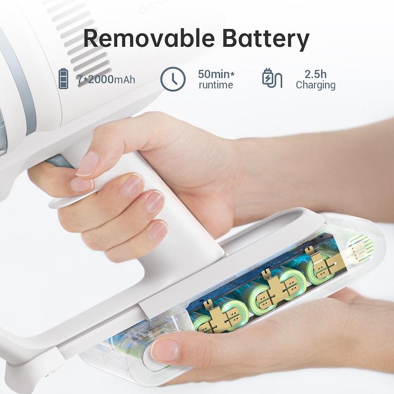 Dreame P10 Handheld Cordless Vacuum Cleaner EU Version-Para Casa 20kPa Home Appliances LED Display Pó Coletor Assadeira Aspiradora