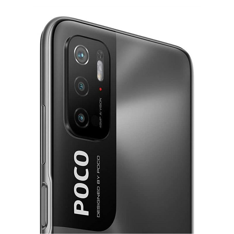 POCO M3 Pro Smartphone Dual 5G - 4GB RAM 64GB ROM - EU Versión Dimensión de Mediatek 700, 6,5 pulgadas 90 Hz FHD + Pantalla de puntos de punto, batería 5000 MAH (tipo), 48 MP AI Triple Camera