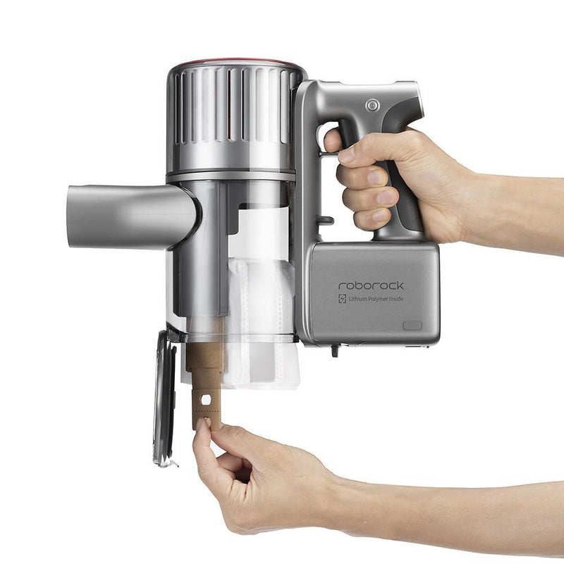 Roborock H7 Handheld Hoover -Eu Versão 160aw Sucção constante 90 minutos Tempo de execução 99.99% de filtração de partículas Saco de pó com acessórios magnéticos